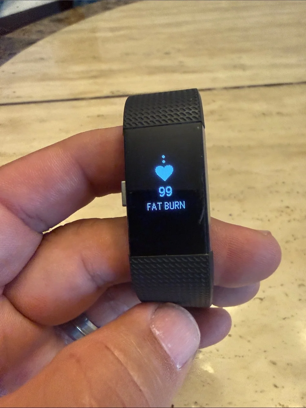 fitbit Charge Heart Rate Fitness Tracker in Black